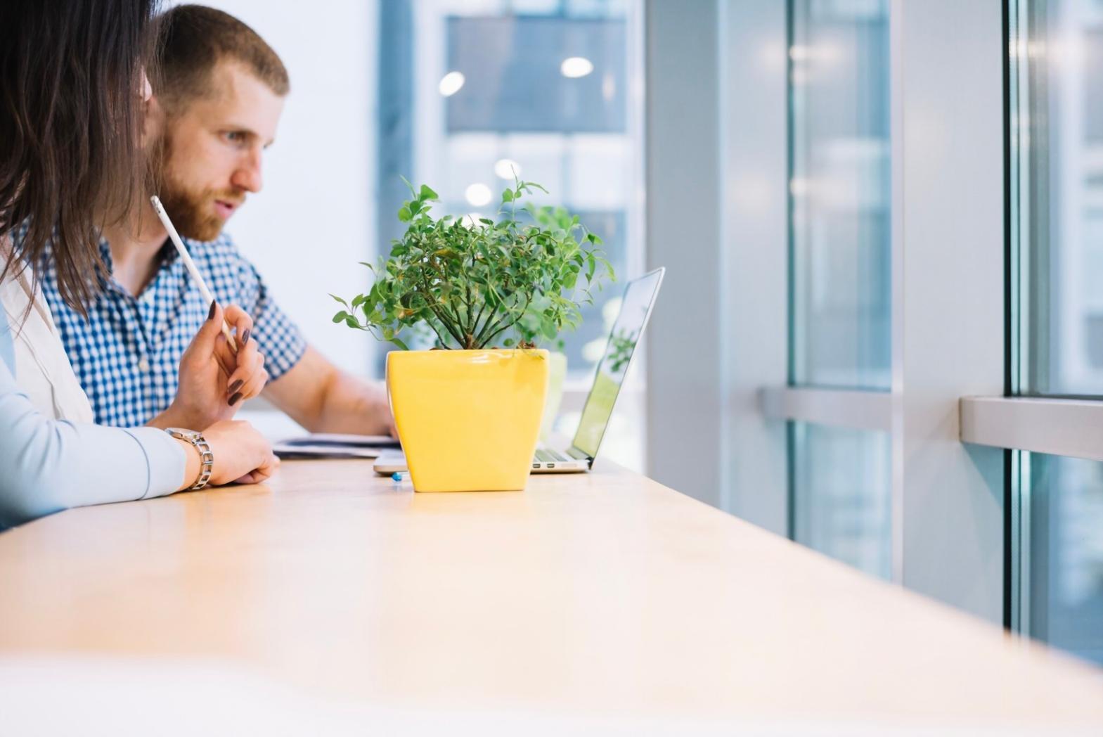 Reunión de trabajo analizando estrategias financieras empresariales